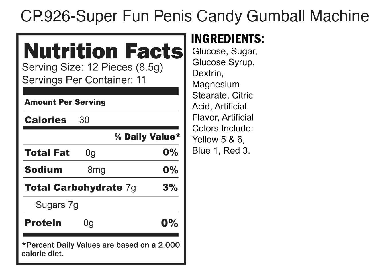 Super Fun Penis Candy Machines