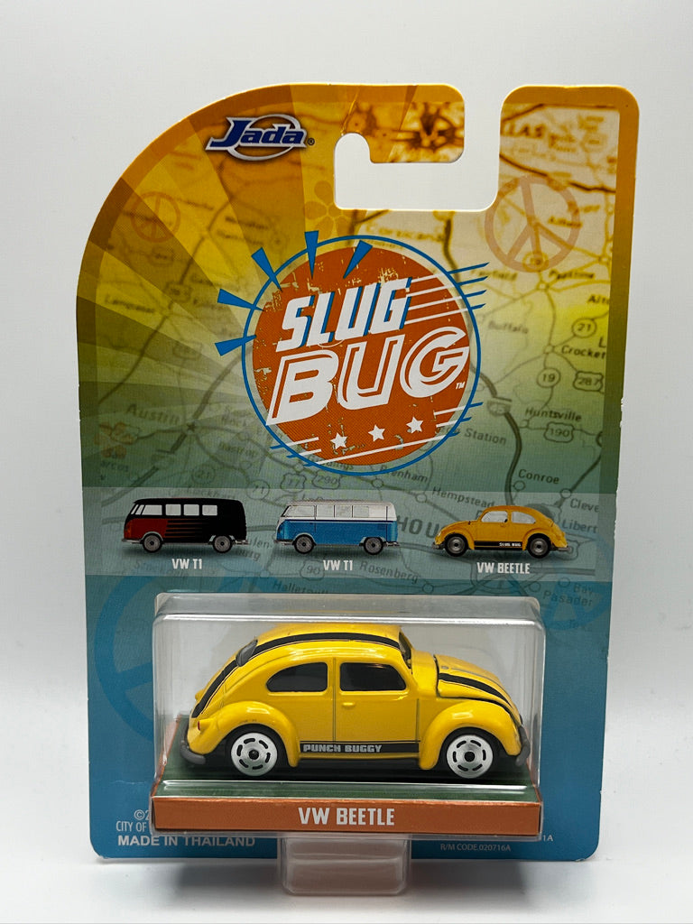 Jada Punch Buggy/Slug Bug VW Coccinelle (Jaune)