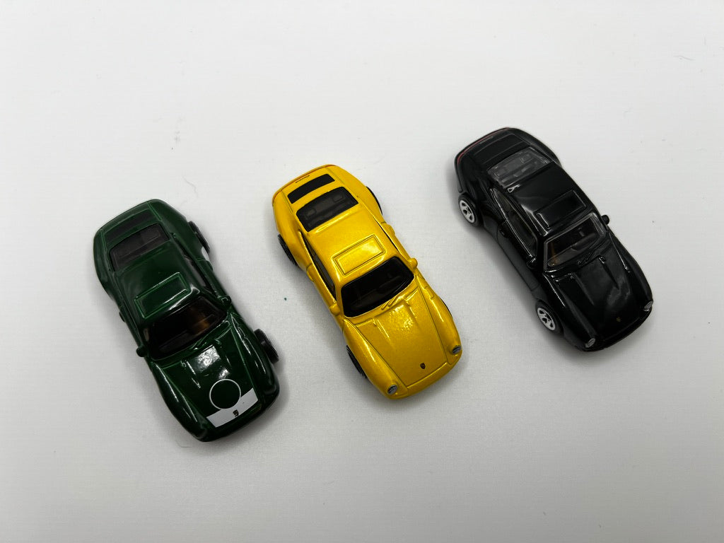 Hot Wheels '96 Porsche Carrera Bundle (3x loose cars)