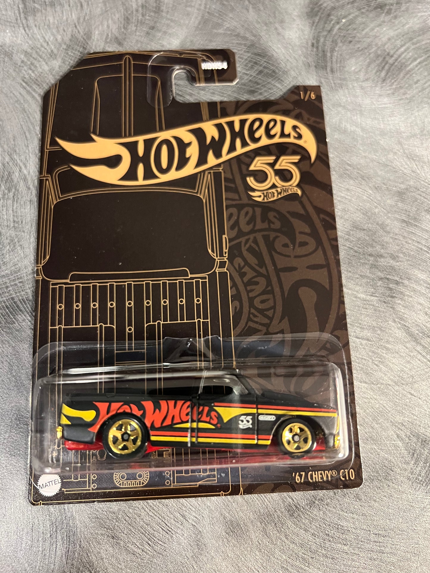 Hot Wheels 55e anniversaire perle et chrome