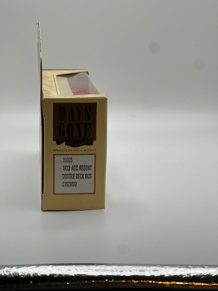 Lledo Days Gone-1932 AEC Regent Bus à deux étages Cinzano (15005)