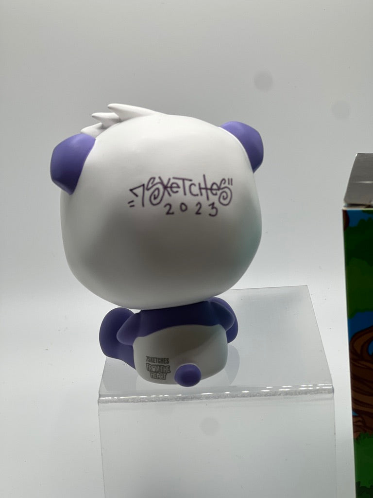 'Lil Sad Panda: Series One by 7 Sketches (Purple Pain - Autographed)