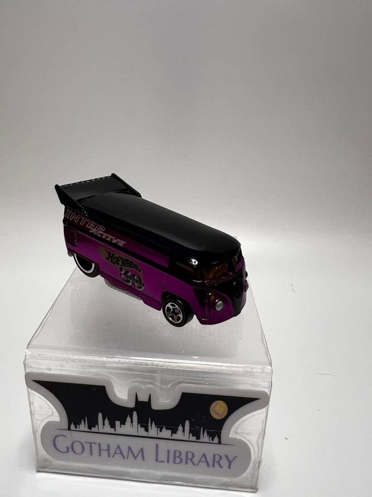 Hot Wheels 1998 30 Year Interactive 1998 VW Drag Bus (Purple) LOOSE