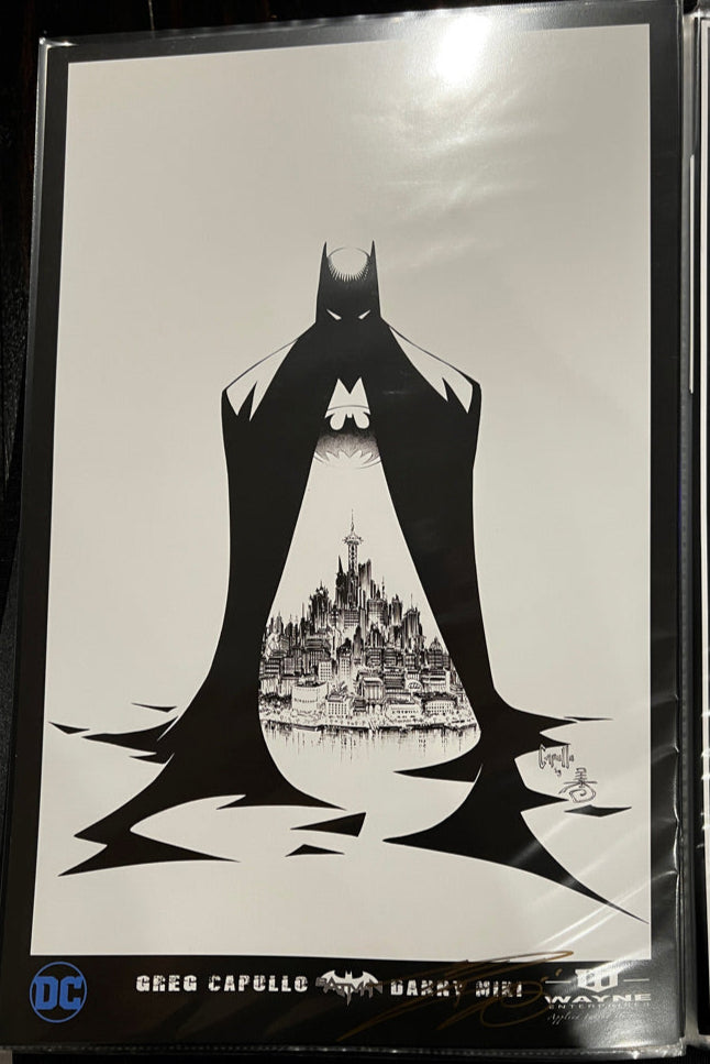 Batman Print by Greg Capullo & Danny Miki (Signed)