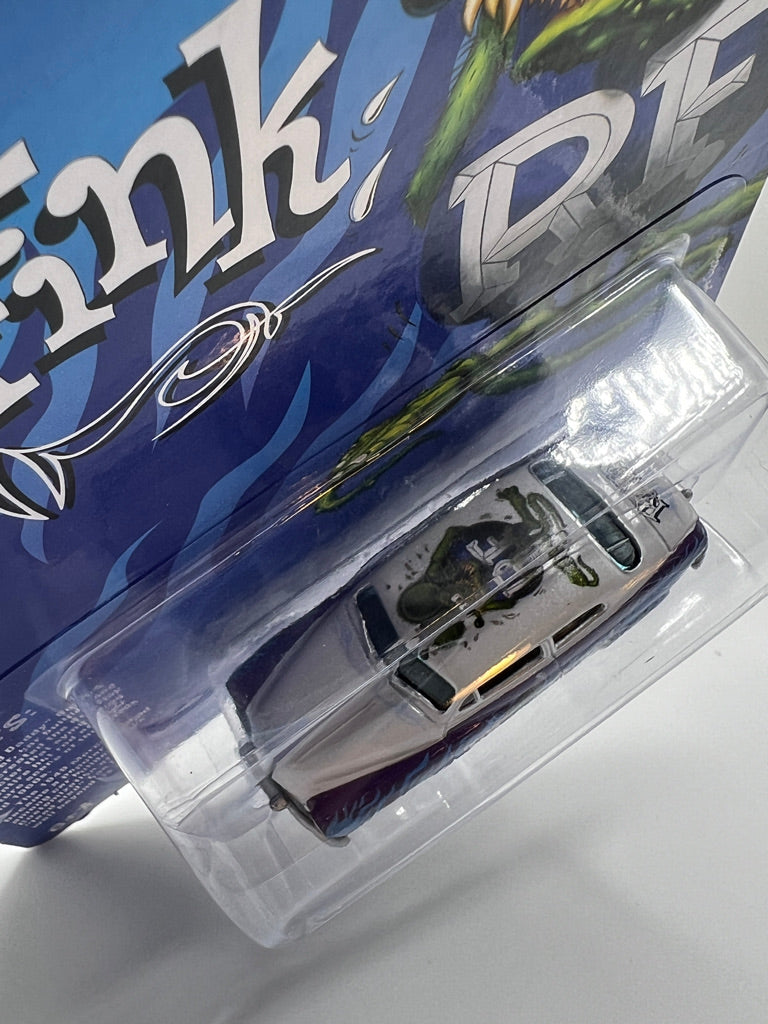 Johnny Lightning Rat Fink 1949 Mercury Coupé Personnalisé BLANC FOUDRE