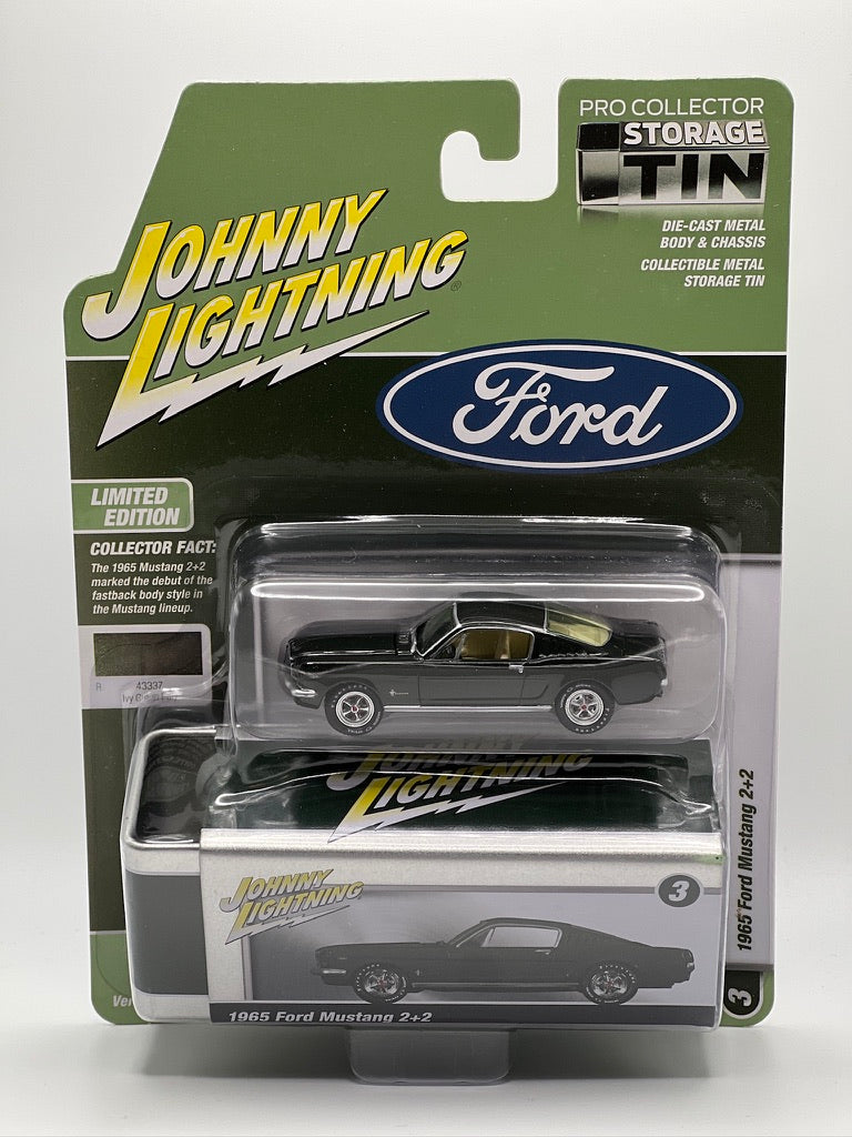 Boîte collector Johnny Lightning - 1970 Plymouth AAR Cuda (Moulin Rouge)