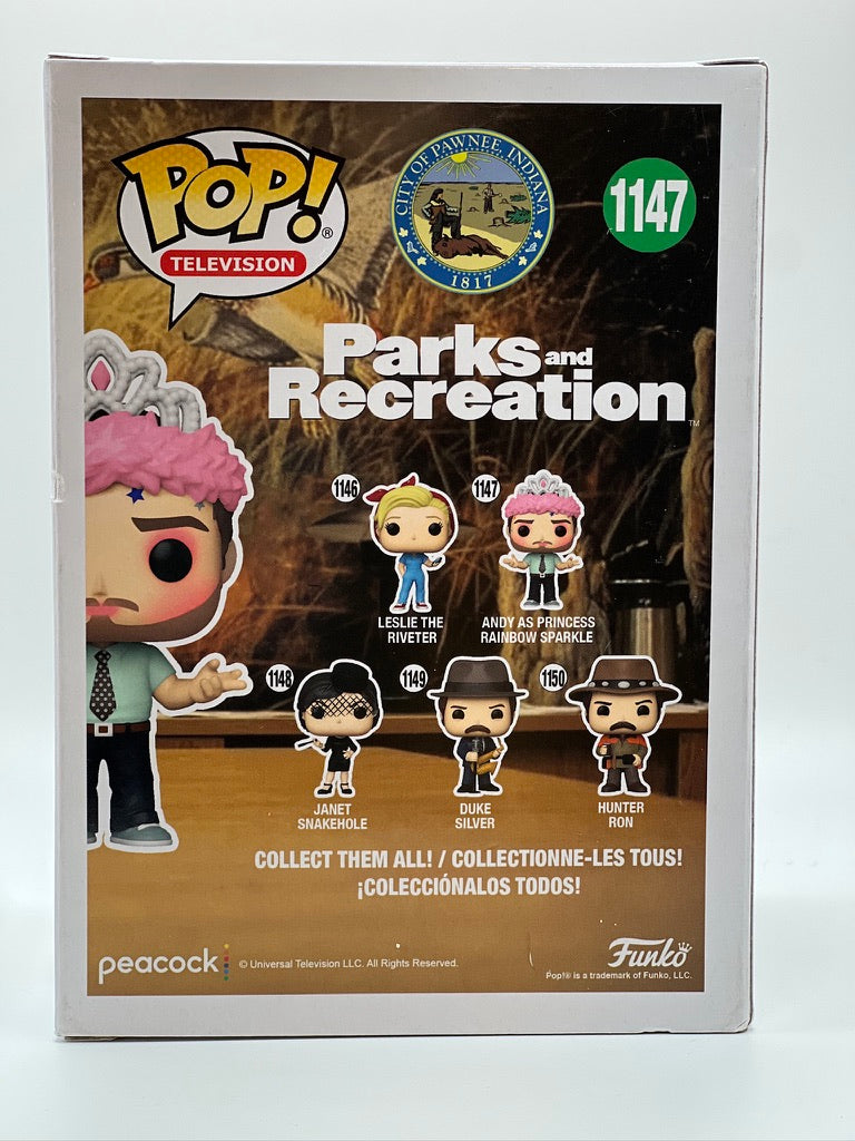 Funko Pop! TV - Parks & Rec - Andy as Princess Rainbow Sparkle #1147