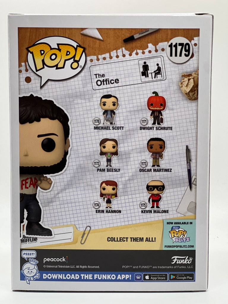 Funko Pop! TV - The Office: Mose Schrute (Fear Shirt) 2021 Fall Convention Exclusive