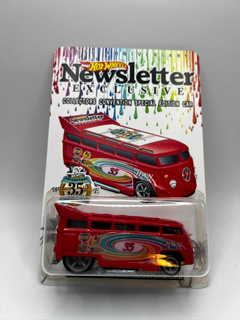 Hot Wheels 35e anniversaire Newsletter Convention exclusive des collectionneurs Voiture en édition spéciale