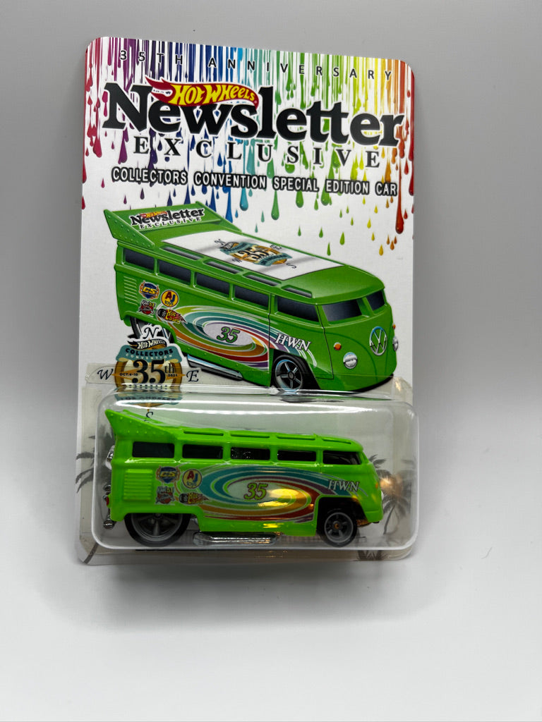 Hot Wheels 35e anniversaire Newsletter Convention exclusive des collectionneurs Voiture en édition spéciale