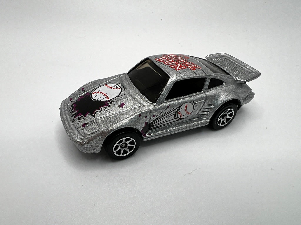 Hot Wheels 1989 Home Run Porsche 930 (silver) loose