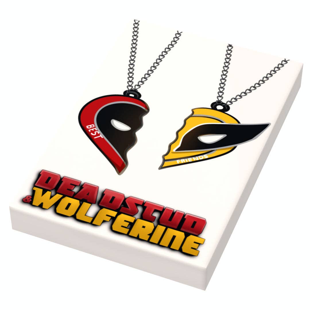 B3 Customs - Deadstud & Wolferine (Version 2) Movie Cover (2x3 Tile) made using LEGO parts - B3 Customs