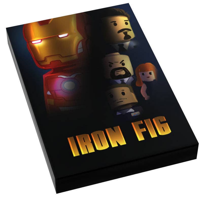 B3 Customs - Iron Fig Movie Cover (2x3 Tile)