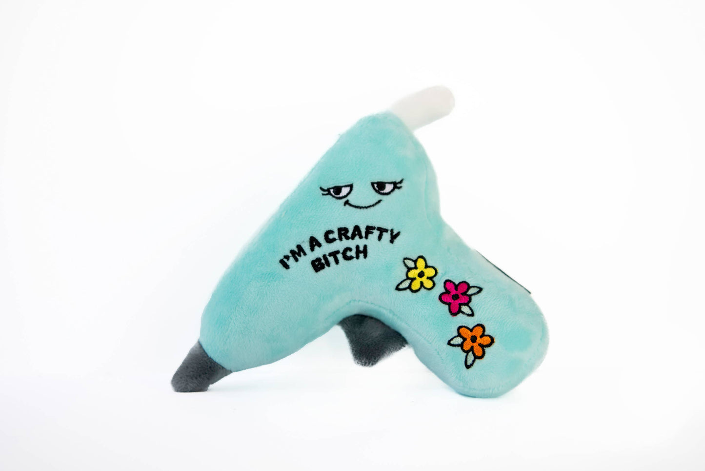 Punchkins - Plush Glue Gun - "I'm a Crafty B*"