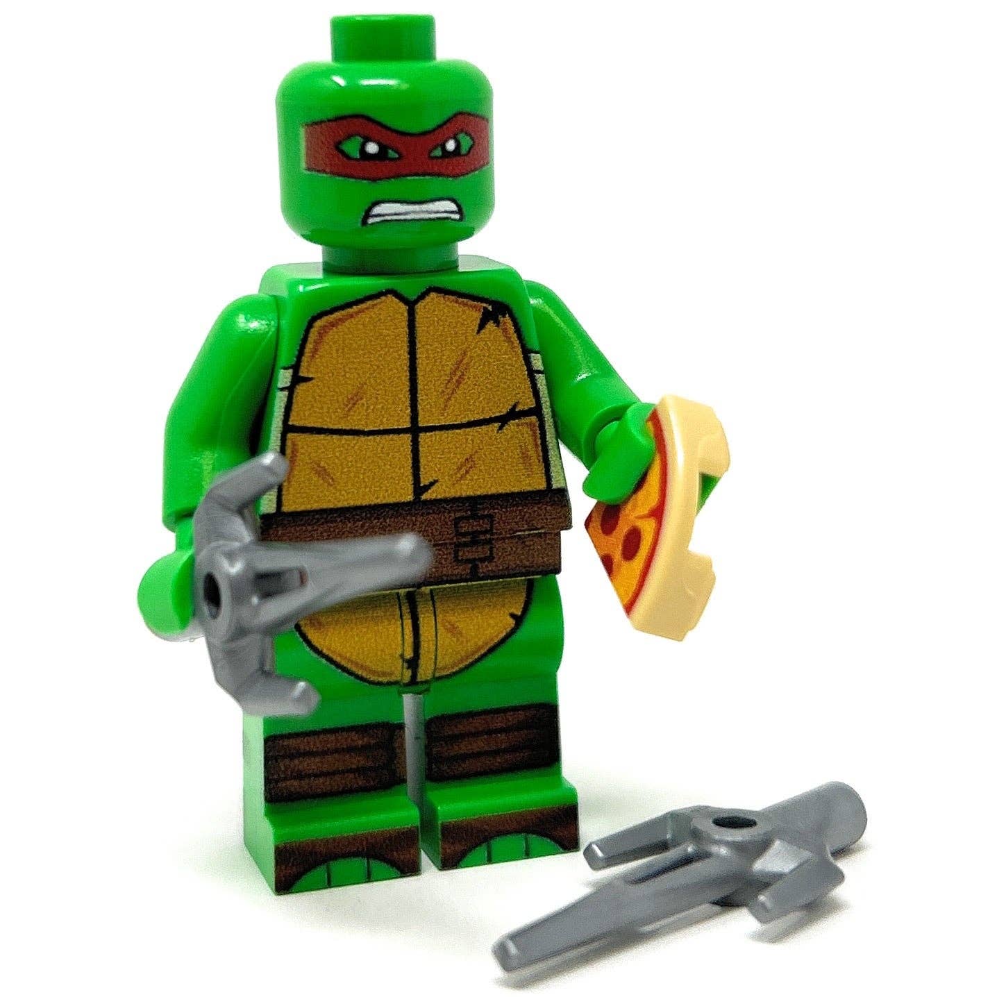 B3 Customs - Raph Red Fighter Turtle - Custom Minifig (TMNT)