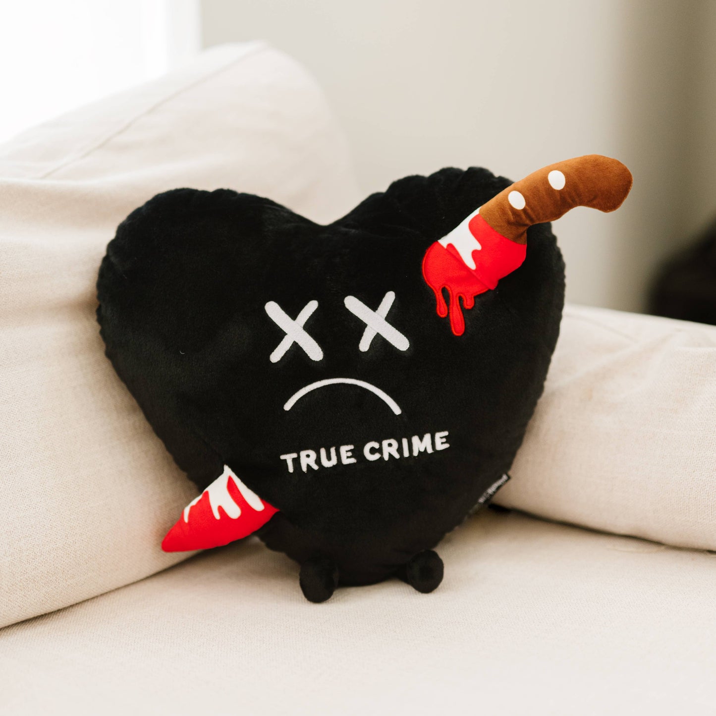 Oreiller Punchkins - Grande peluche « True Crime »