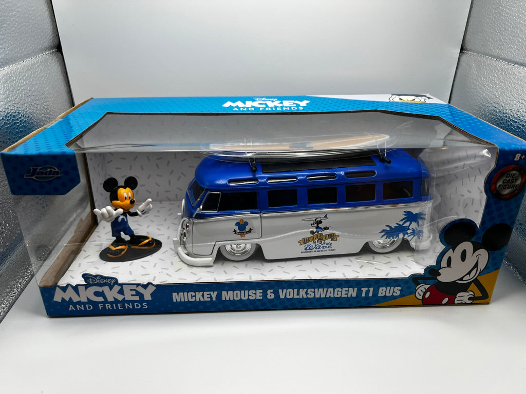 Disney - Mickey Mouse et Volkswagen T1 Bus de Jada