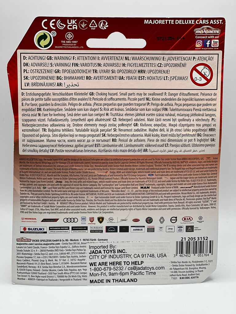 Voitures de luxe Majorette - Nissan GT-R