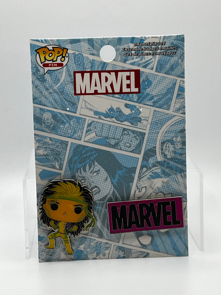 Pop! Pin - Marvel Set (Rogue & Marvel Logo)