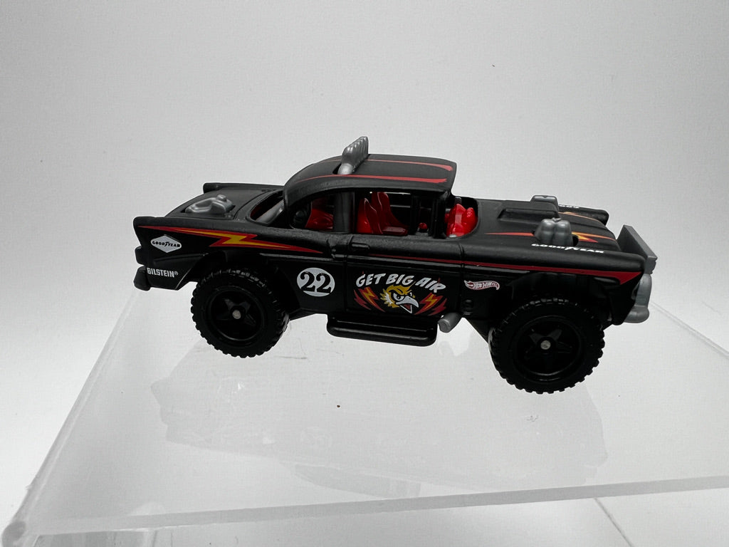 Hot Wheels Chevy Bel Air - Big Air Bel Air - (black) UNSPUN