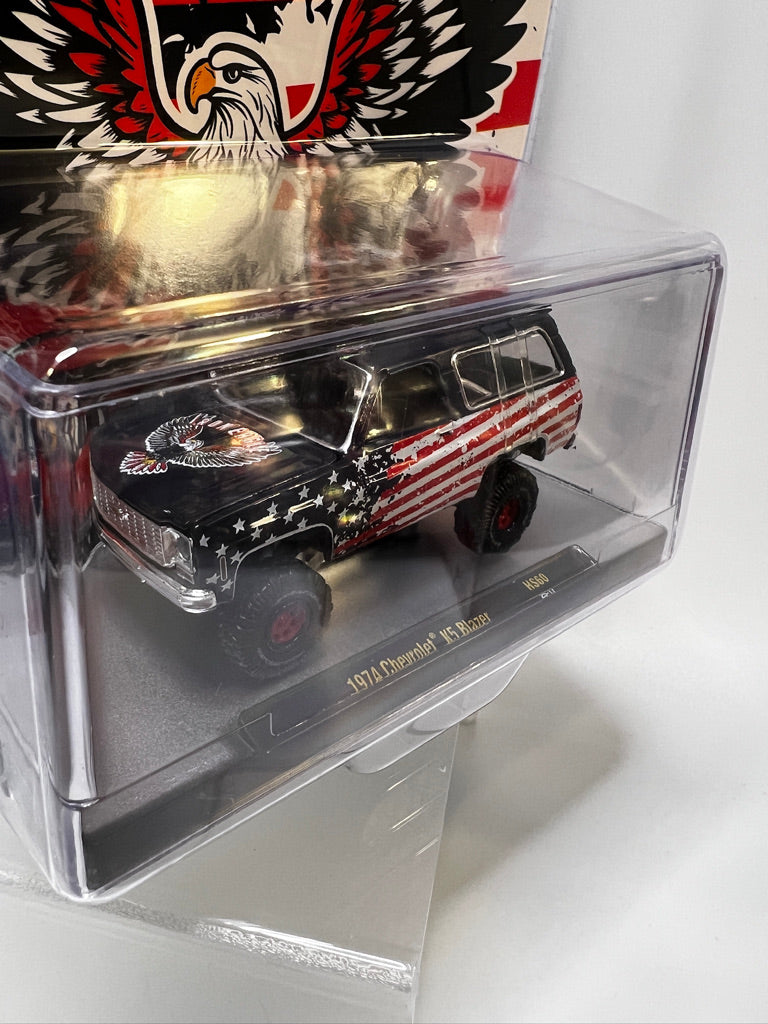 M2 Machines Iron Eagle - 1974 Chevrolet K5 Blazer (American Flag)