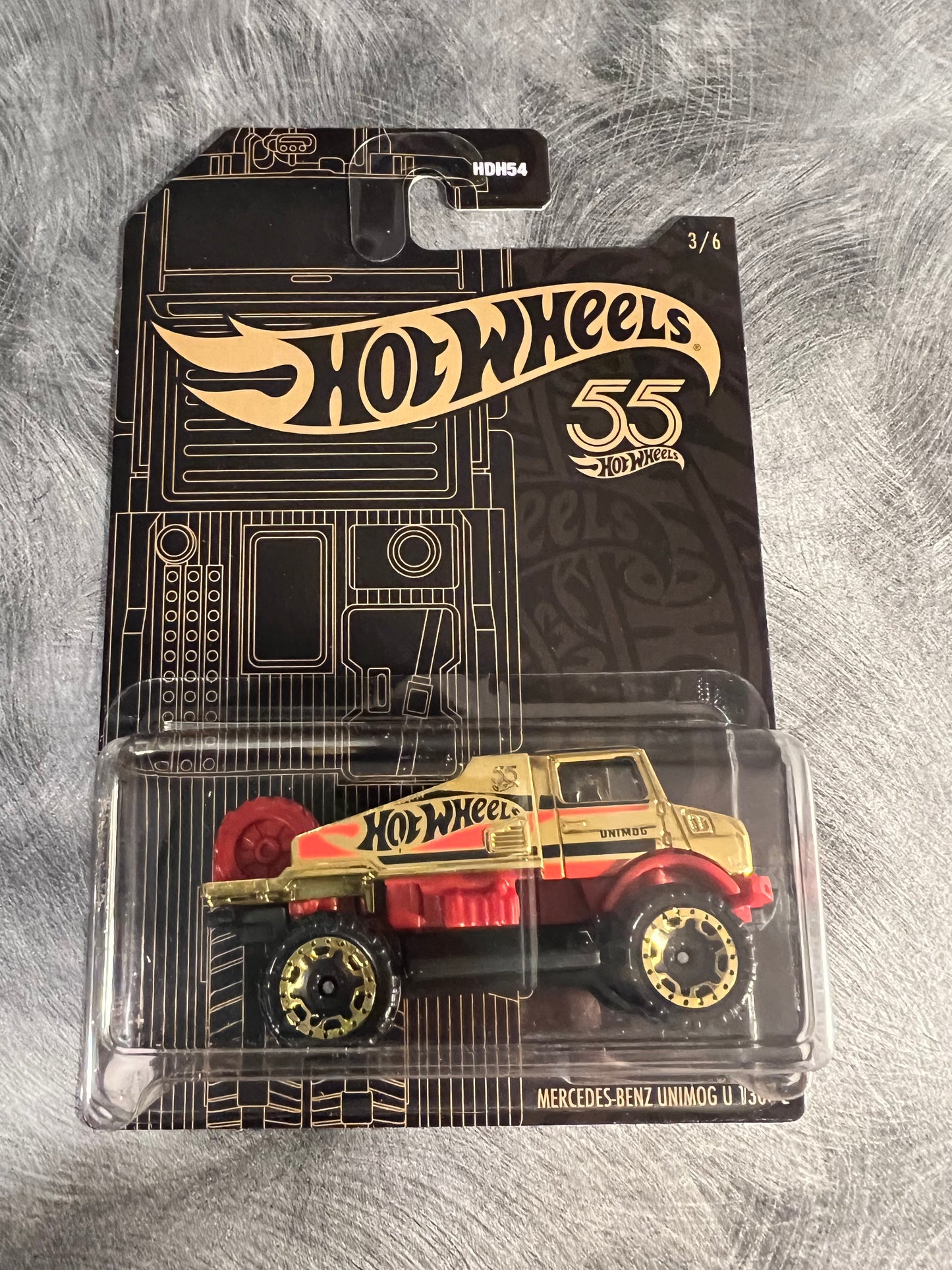 Hot Wheels 55e anniversaire perle et chrome