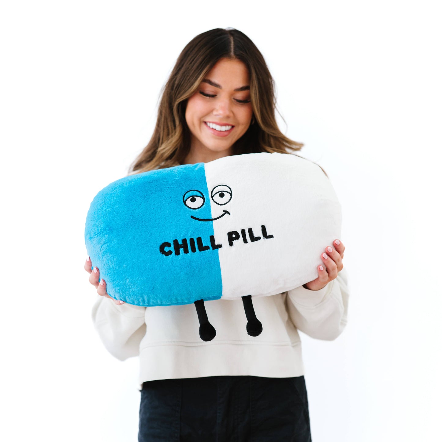Oreiller Punchkins - Grande peluche « Chill Pill »