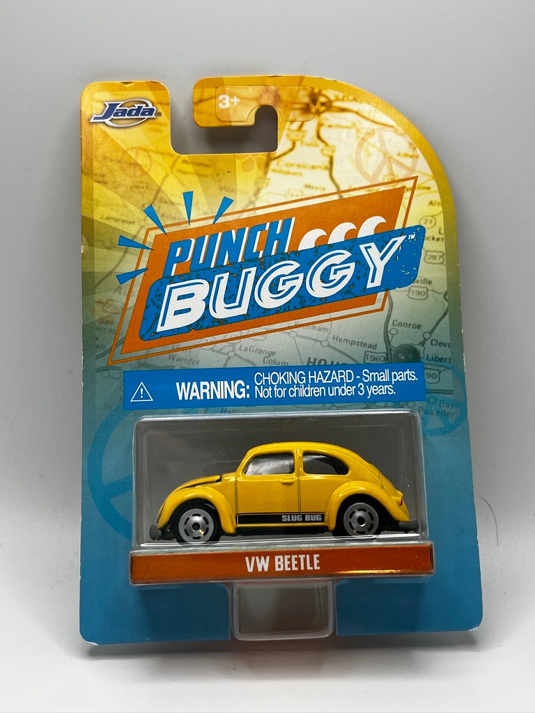 Jada Punch Buggy/Slug Bug VW Coccinelle (Jaune)