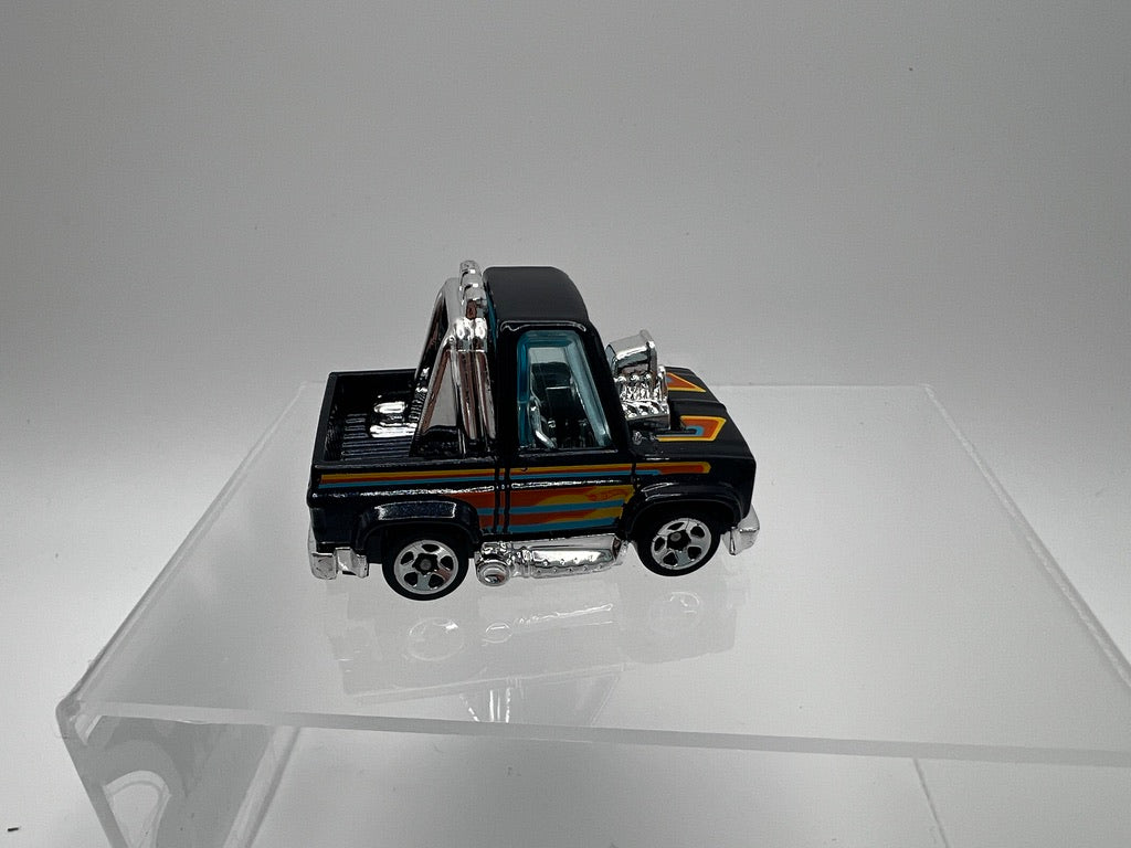 Hot Wheels Toon'd 83 Chevy Silverado (Black) UNSPUN