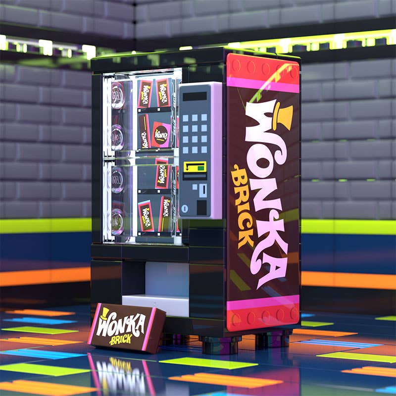 B3 Customs - Wonka Bars Vending Machine