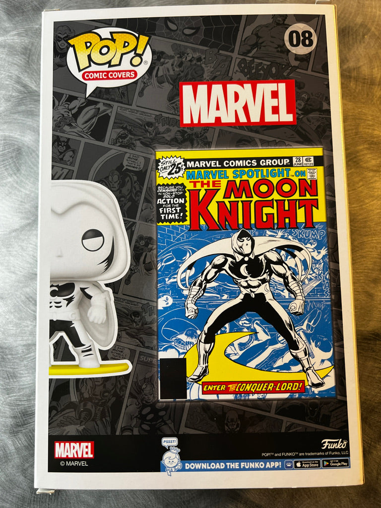 Funko Pop! Comic Covers - Moon Knight (Marvel Spotlight #28)