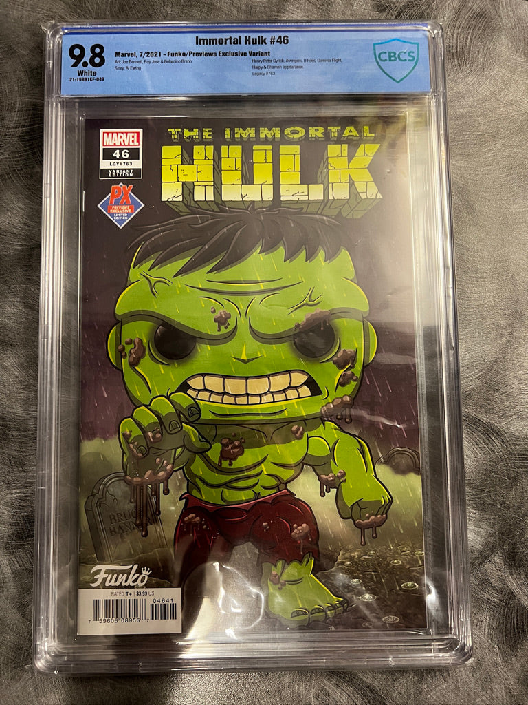 The Immortal Hulk #46 - 9.8 CBCS Funko Previews Exclusive Variant