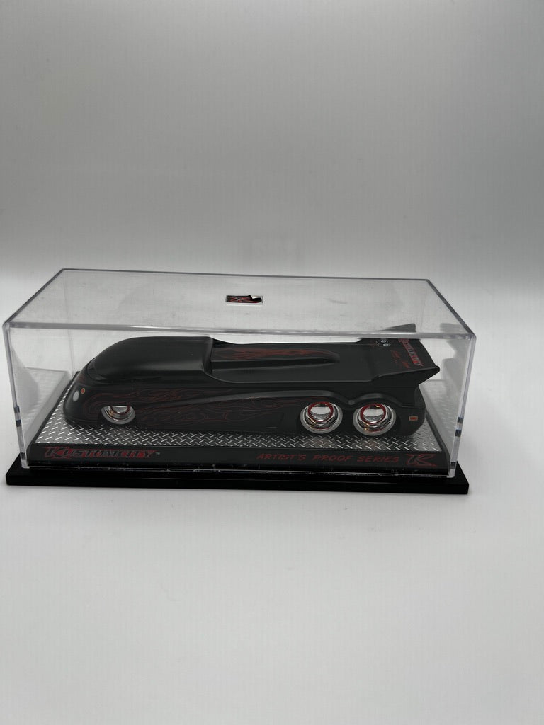 Kustomcity Artist Proof Series EVO SS Drag Bus (Satin black w/red flame) (#604/984)