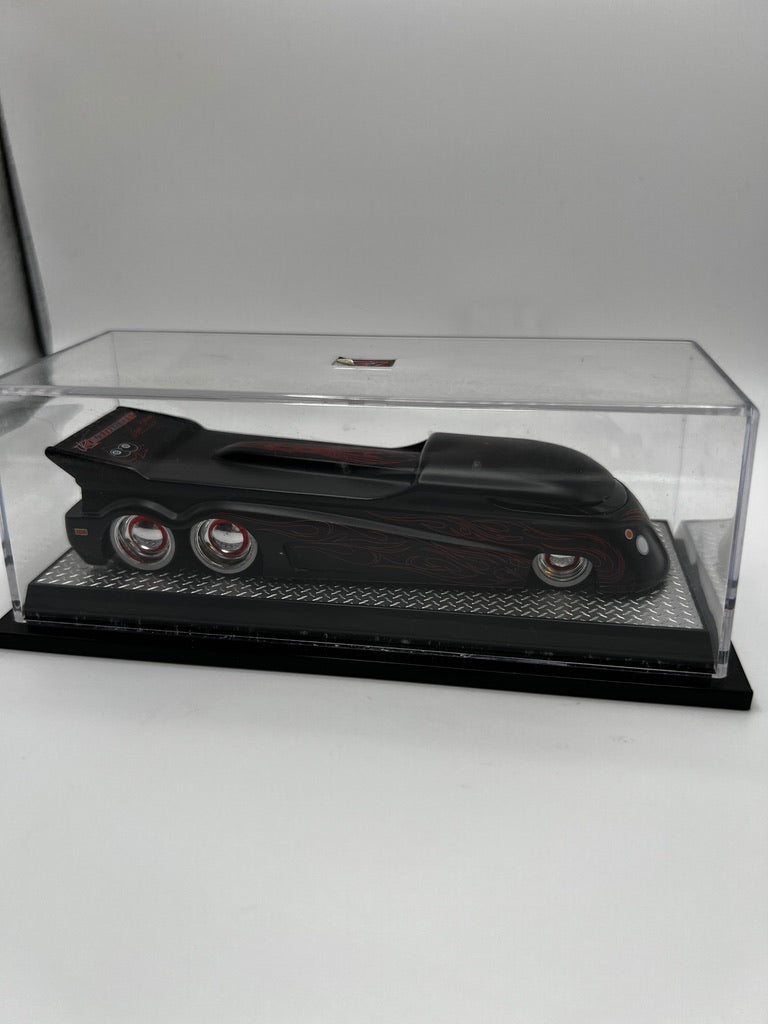 Kustomcity Artist Proof Series EVO SS Drag Bus (Satin black w/red flame) (#604/984)