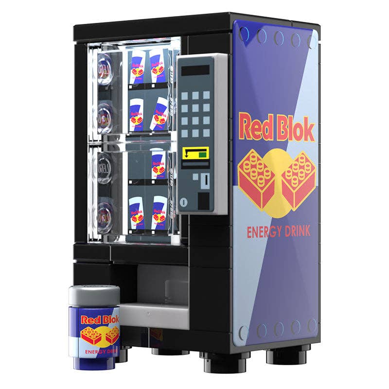 B3 Customs - Red Blok (Red Bull) Energy Drink Vending Machine