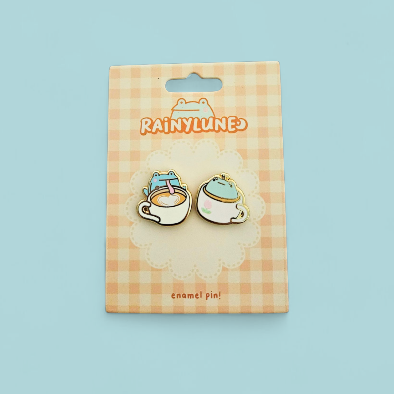 Rainylune Collectible Pin - Son and Sprout Mini Cafe Pins