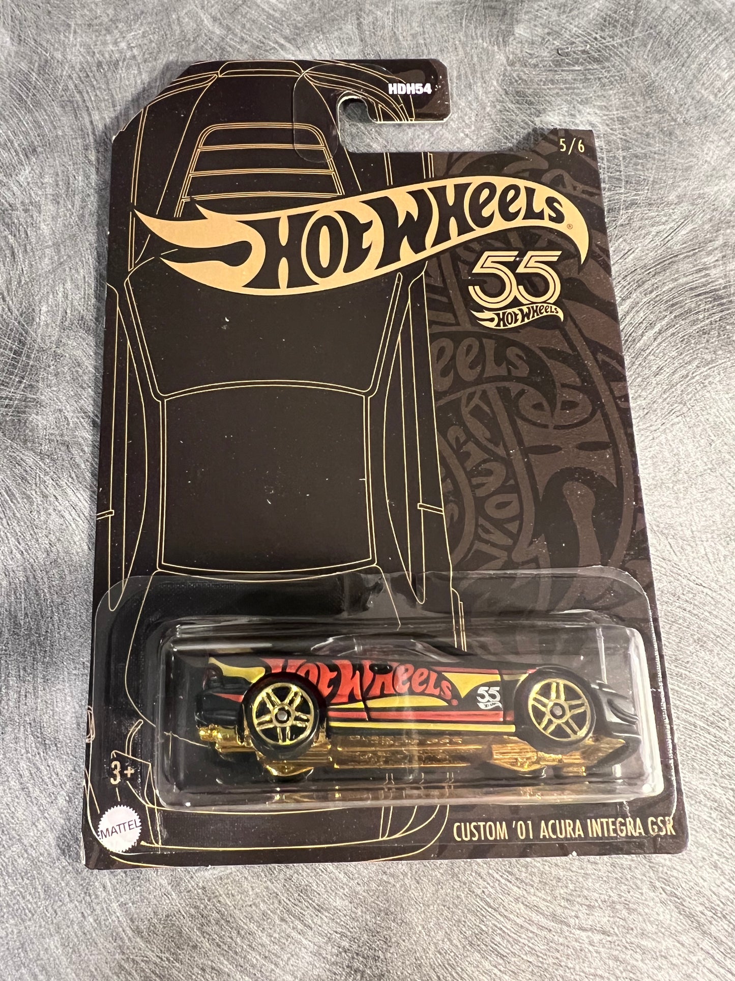 Hot Wheels 55e anniversaire perle et chrome