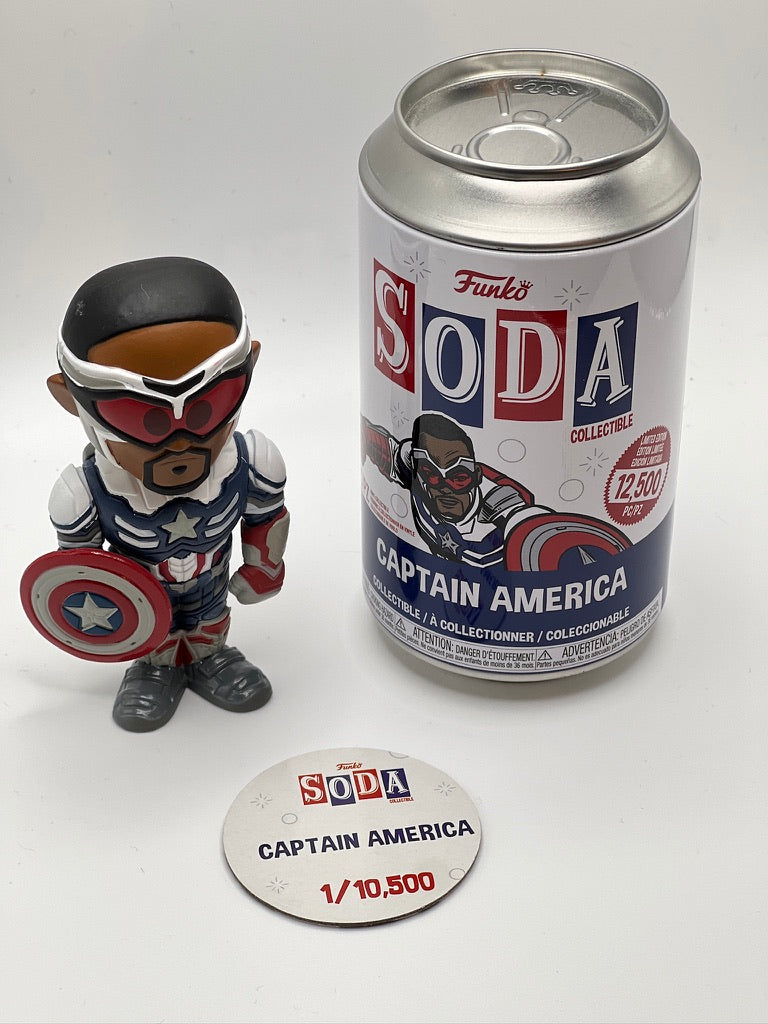 Funko Soda: Marvel - Captain America (Common)