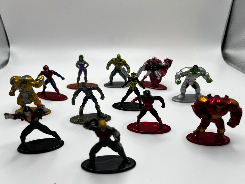Figurines Jada Nano - Ensemble de figurines Marvel