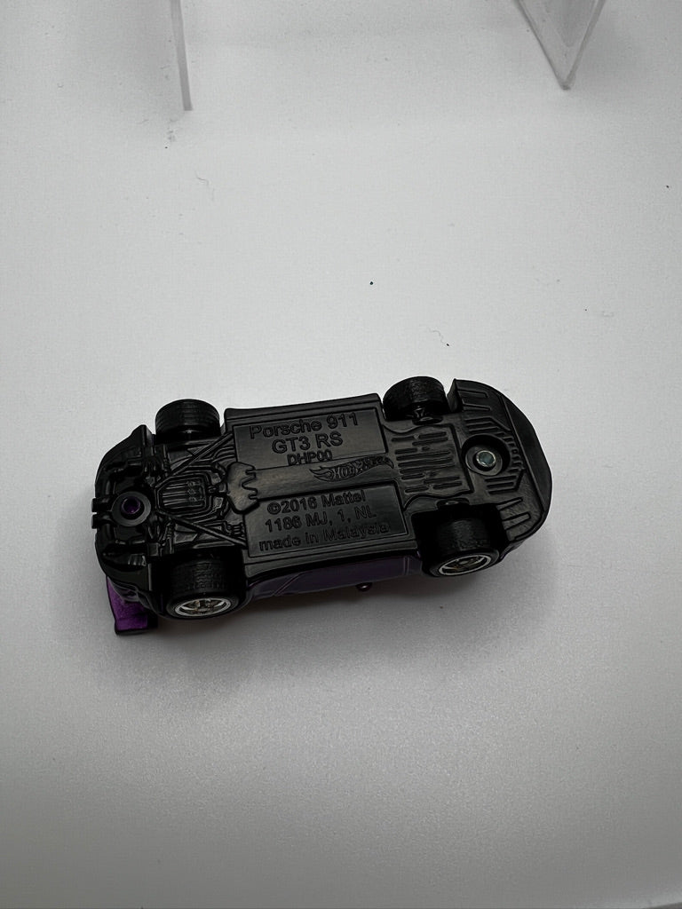 Hot Wheels Super Treasure Hunt Porsche 911 GT3 RS (Purple) Unspun STH