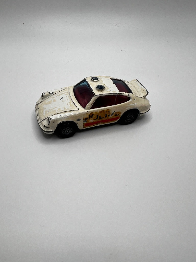 Corgi Jrs Porsche Carrera 6 Police Car (loose worn)
