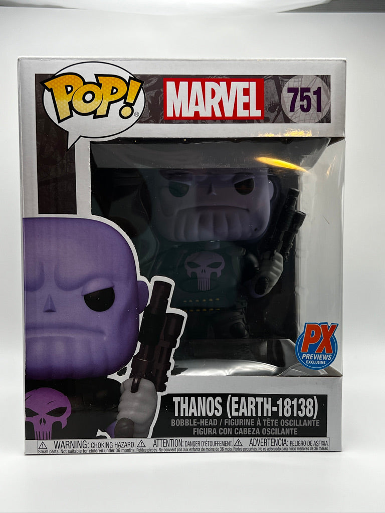 Funko Pop! Marvel-Thanos (Earth-18138) PX Previews Exclusive