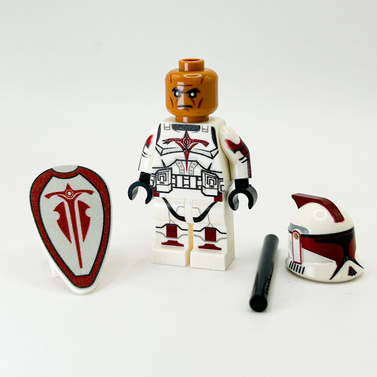 Riot Clone Trooper (Phase 1) Minifig made using LEGO parts - B3 Customs