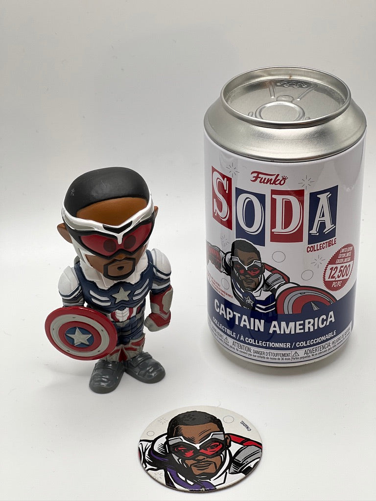 Funko Soda: Marvel - Captain America (Common)