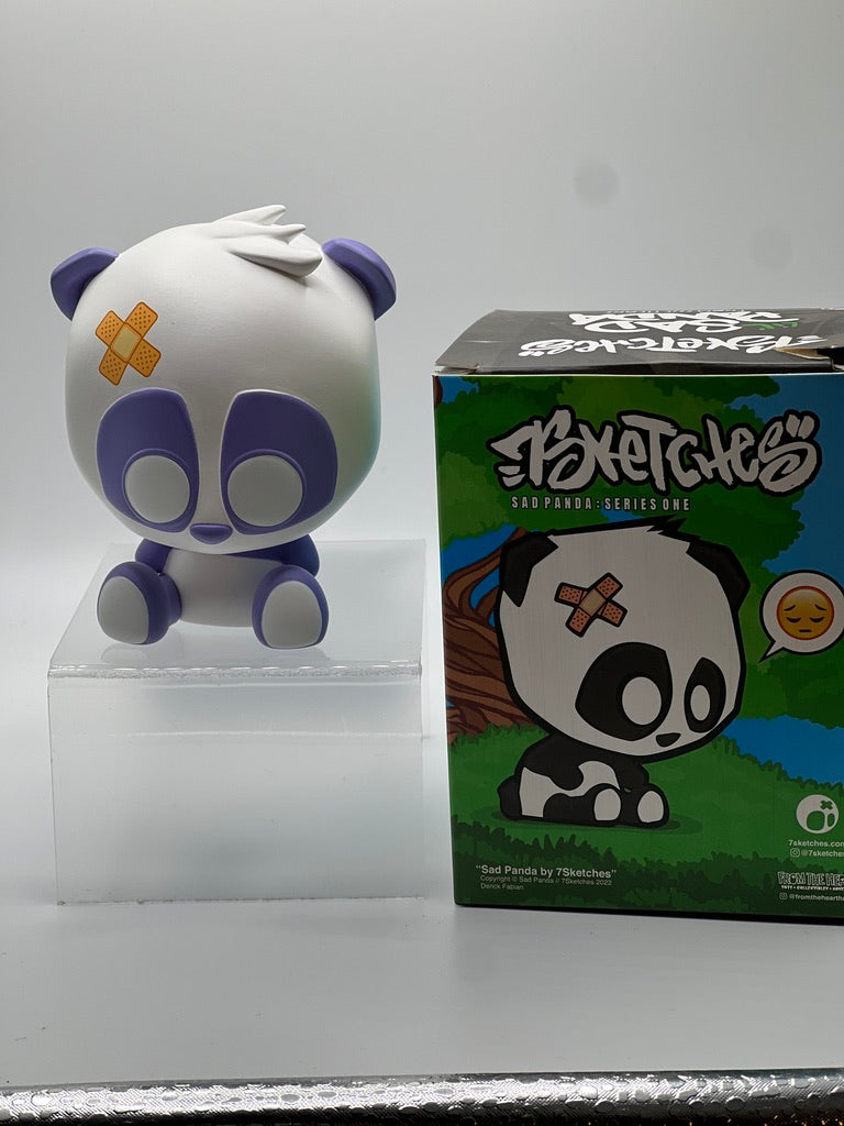 'Lil Sad Panda: Series One by 7 Sketches (Purple Pain - Autographed)