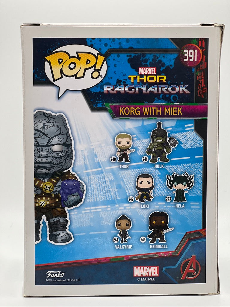 Funko Pop! Marvel - Korg with Miek (2018 Fall Convention Exclusive) #391