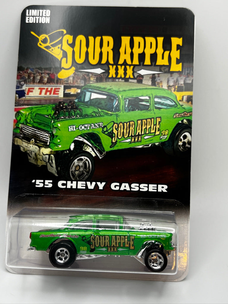 Night Stalker Customs Édition Limitée Sour Apple XXX '55 Chevy Gasser (#56 sur 75 signé)