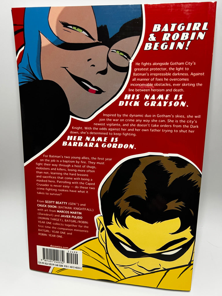 Batgirl/Robin Year One - Paperback