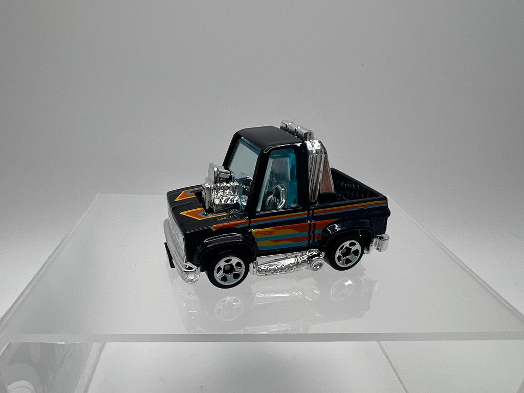 Hot Wheels Toon'd 83 Chevy Silverado (Black) UNSPUN