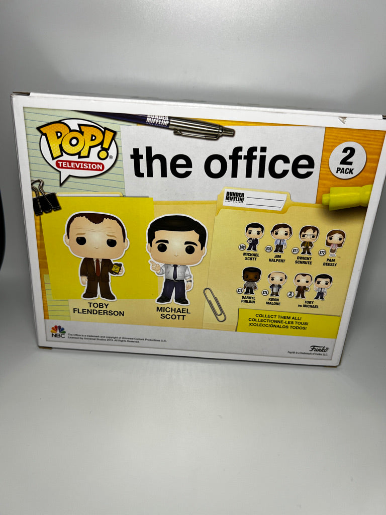 Funko Pop! TV - The Office - Toby vs Michael (2 pack)